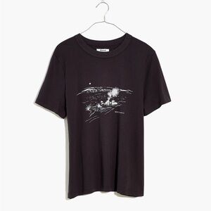 Madewell White Sands Softfade Cotton Oversized Tee